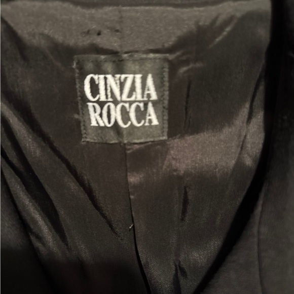 Cinzia Rocca Black Womens Jacket large - Picture 2 of 9